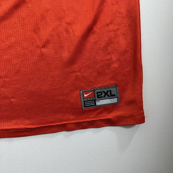 Vintage Nike Team Miami Hurricanes Basketball Jersey Mens Size 2XL Active Y2K - Picture 6 of 11